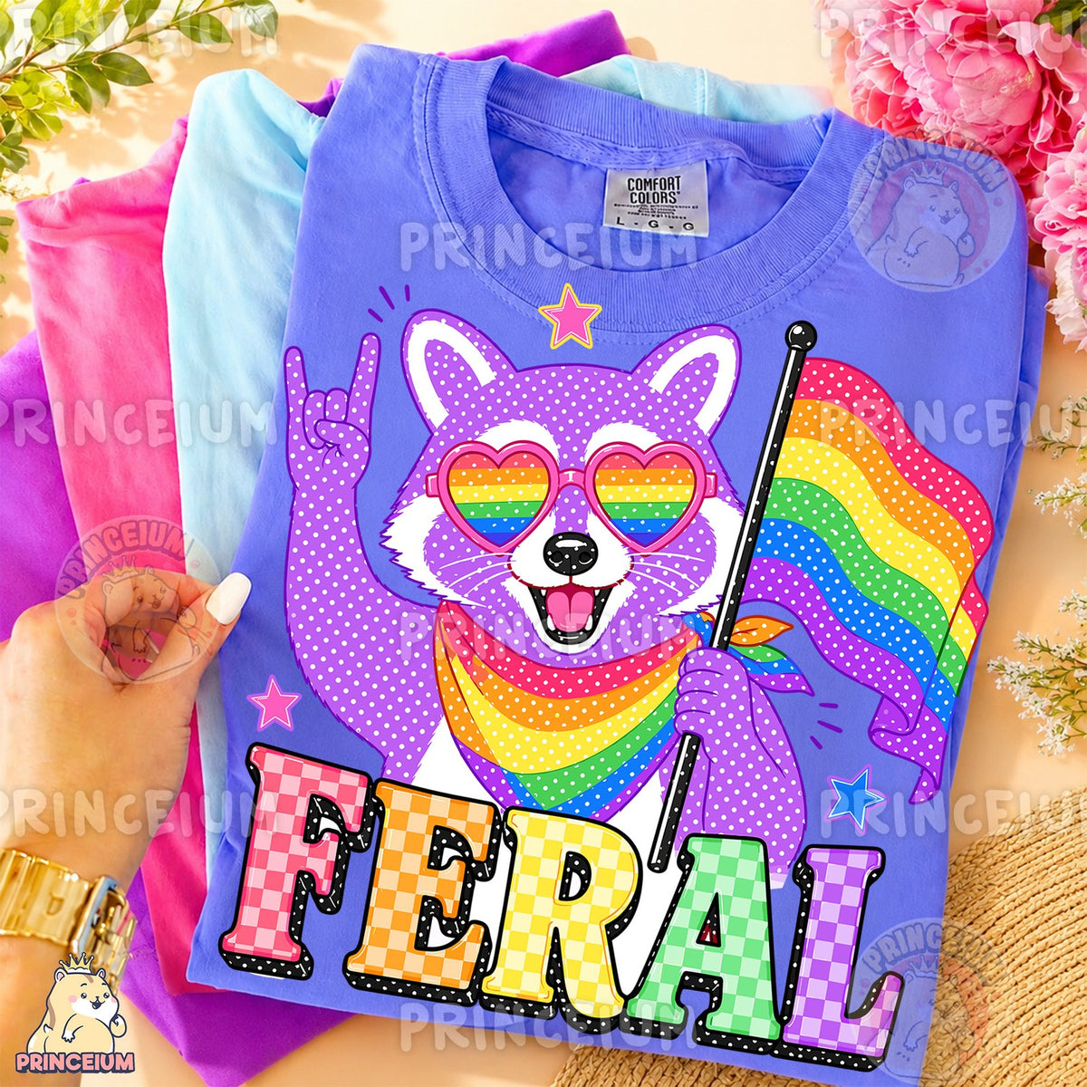 Feral Pride Raccoon