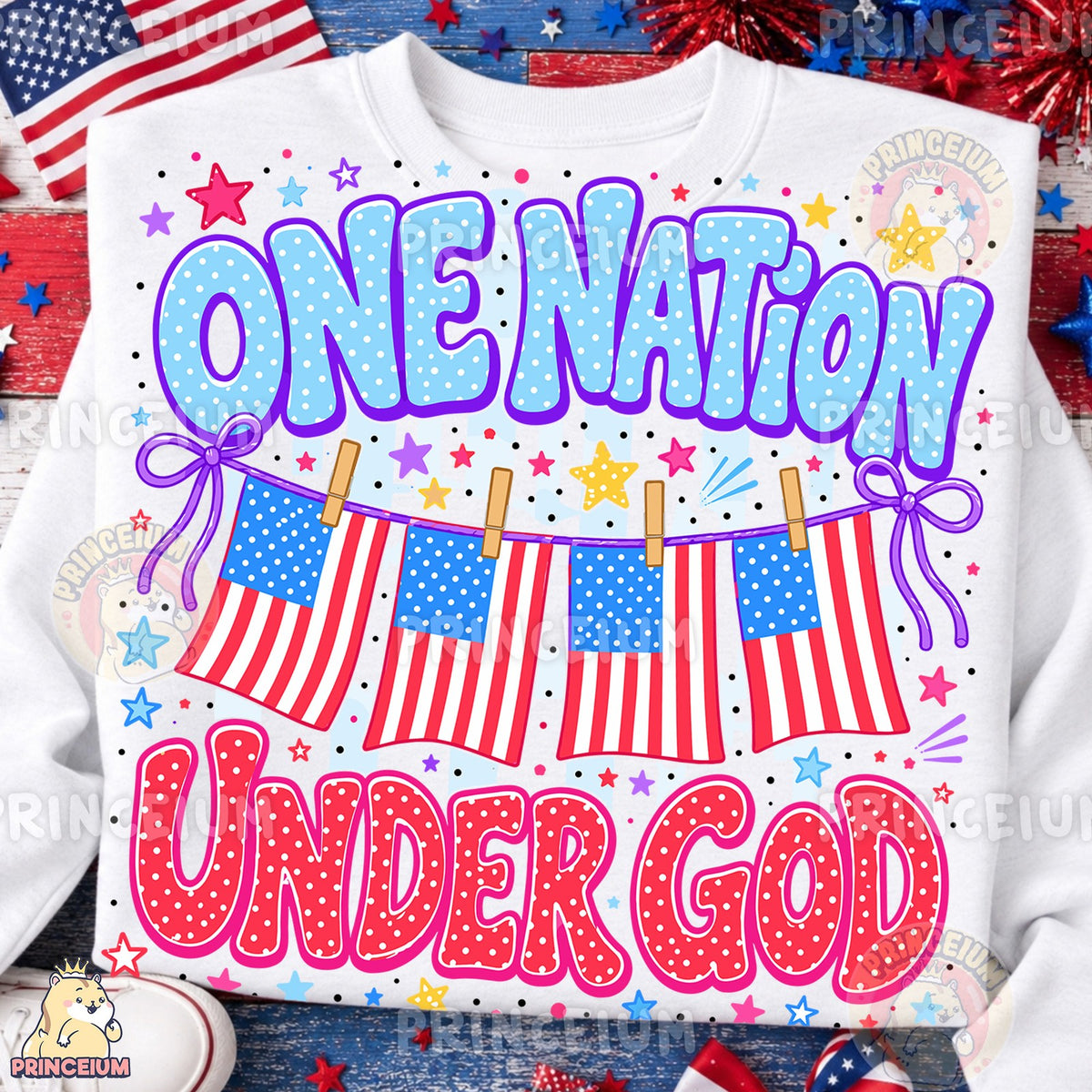 One Nation Under God Flags