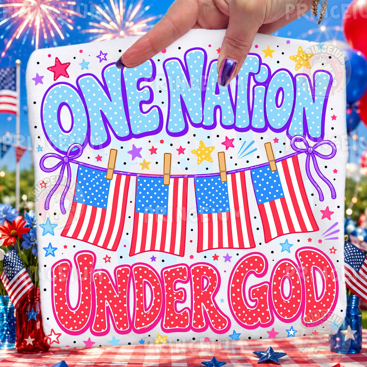 One Nation Under God Flags