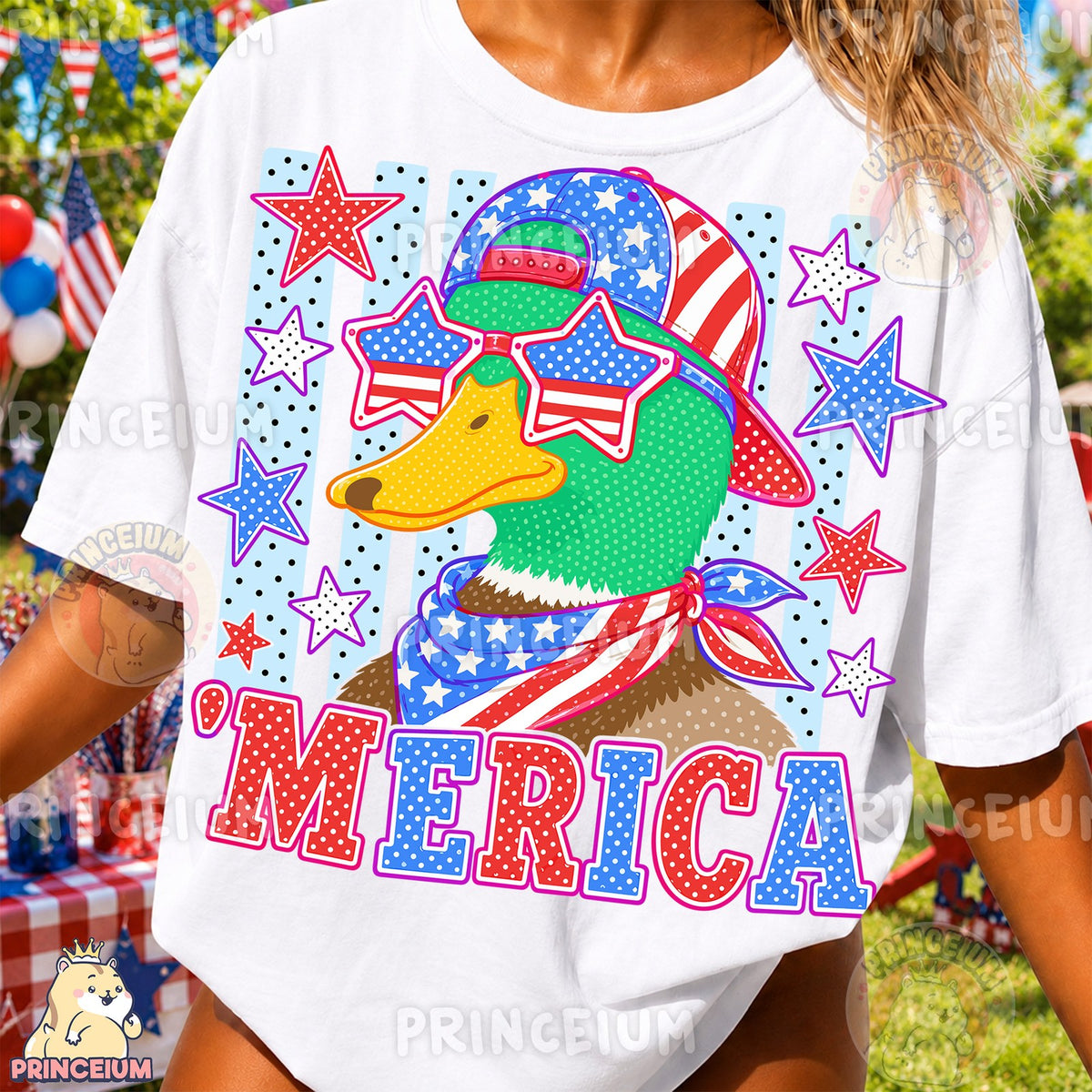 'Merica Patriotic Duck