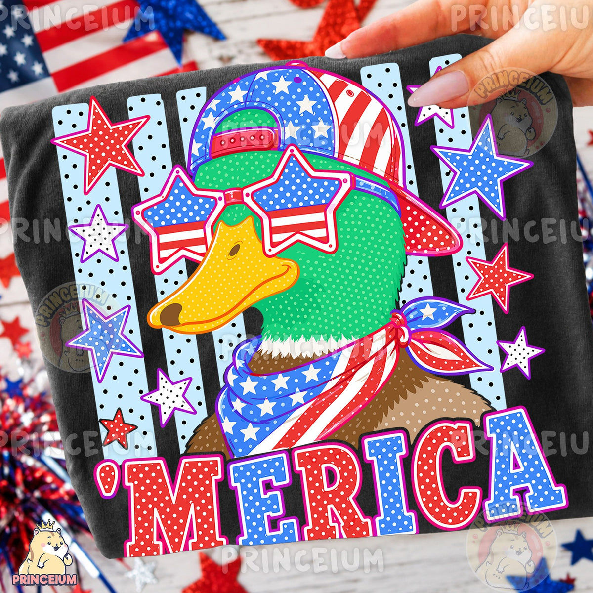 'Merica Patriotic Duck