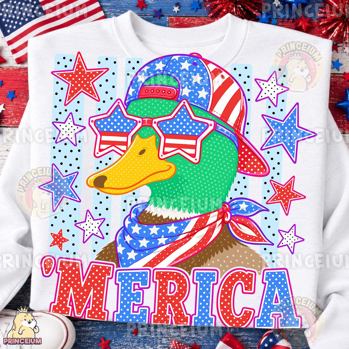 'Merica Patriotic Duck