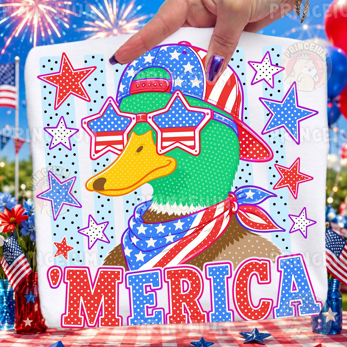 'Merica Patriotic Duck