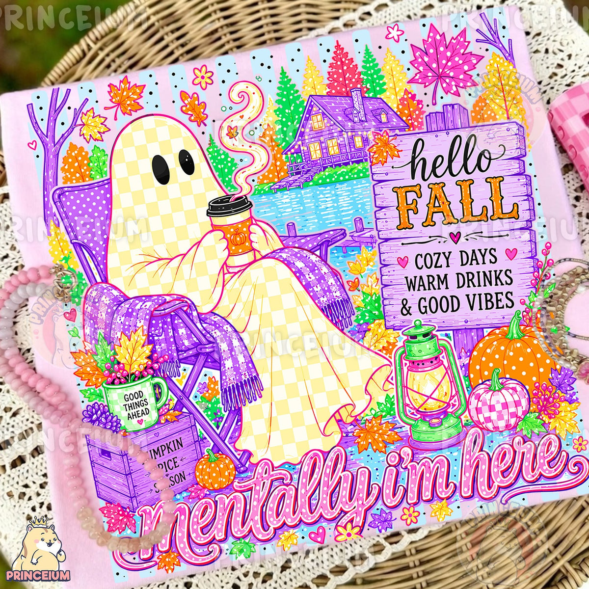 Mentally I'm Here Fall Ghost