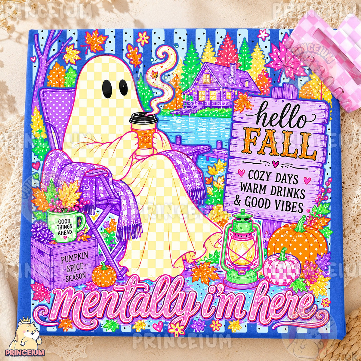 Mentally I'm Here Fall Ghost