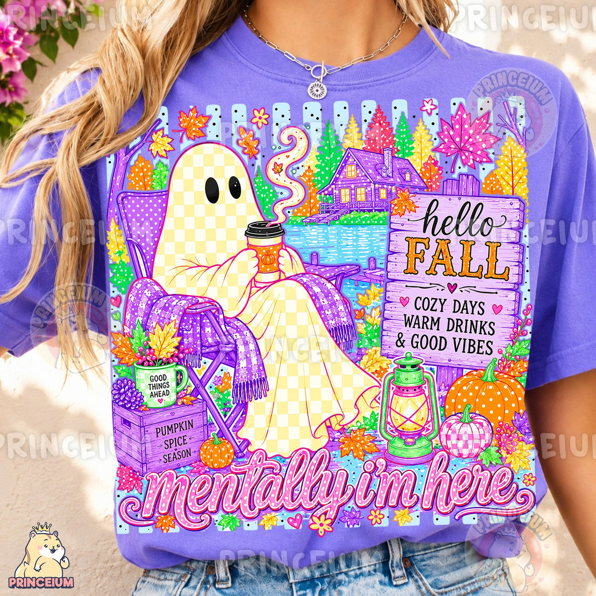 Mentally I'm Here Fall Ghost