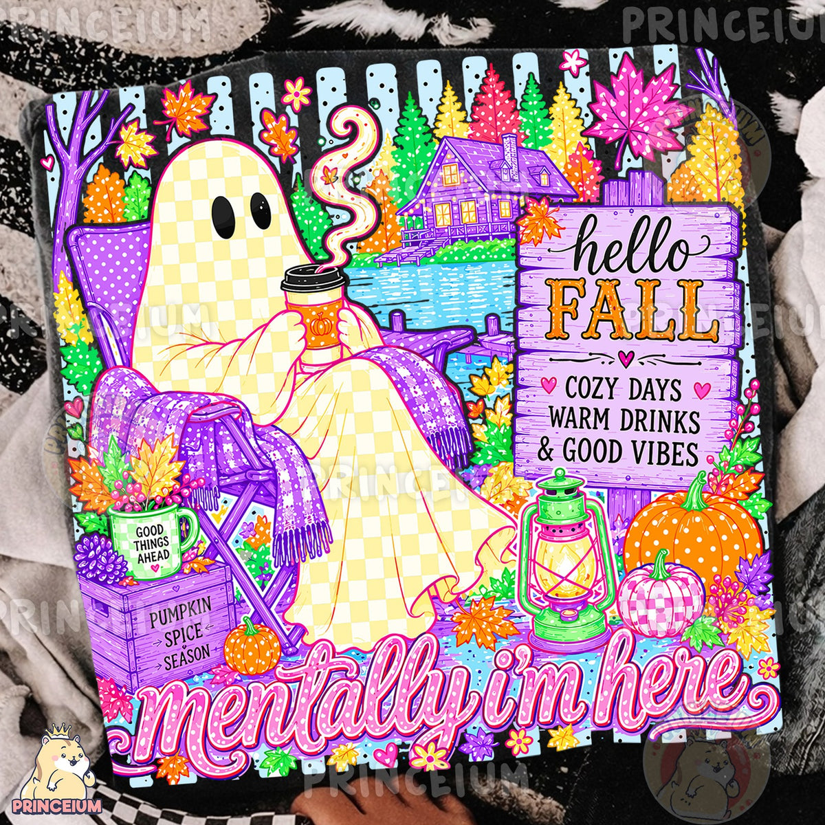 Mentally I'm Here Fall Ghost