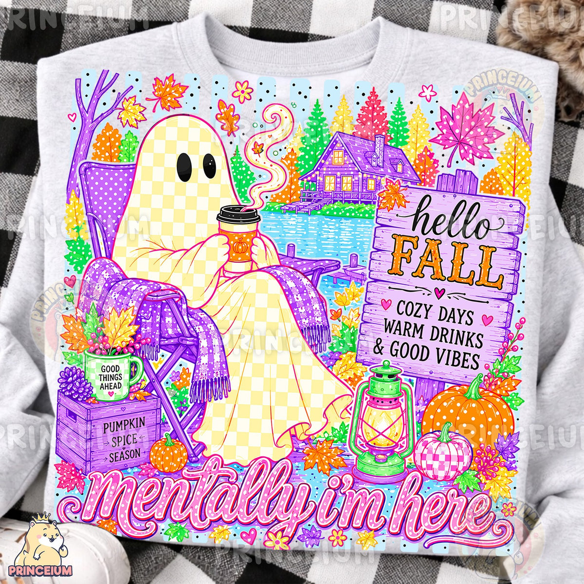 Mentally I'm Here Fall Ghost