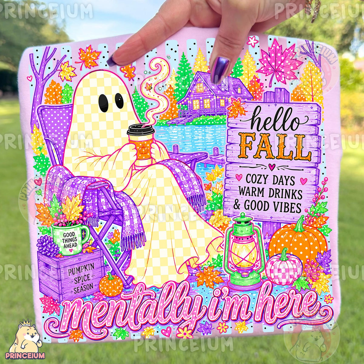 Mentally I'm Here Fall Ghost