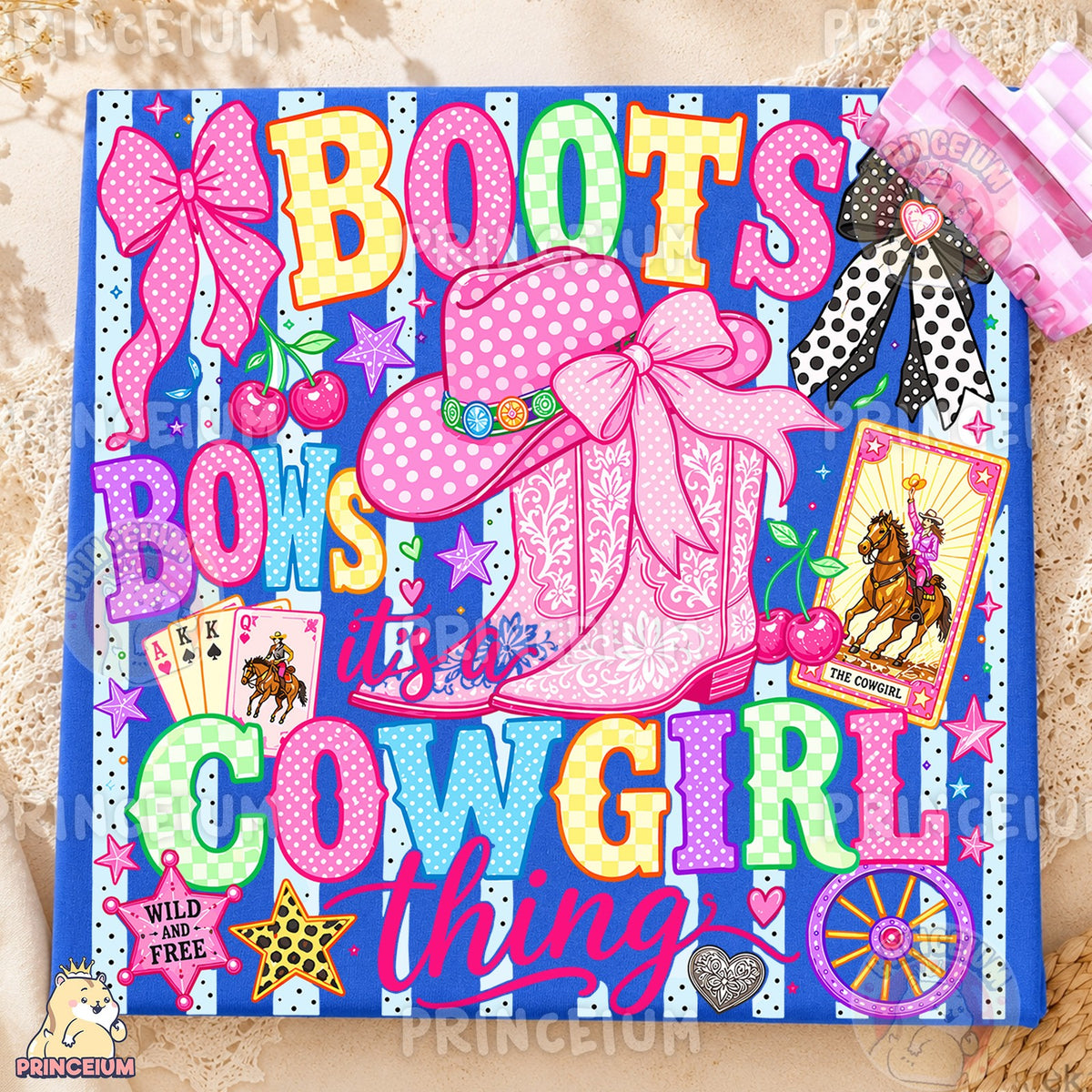 Boots Bows It's a Cowgirl Thing