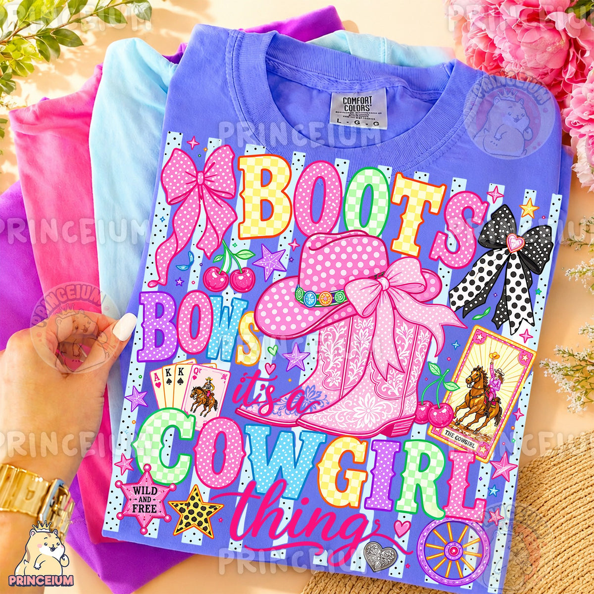 Boots Bows It's a Cowgirl Thing