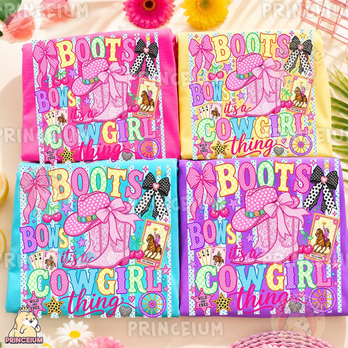 Boots Bows It's a Cowgirl Thing