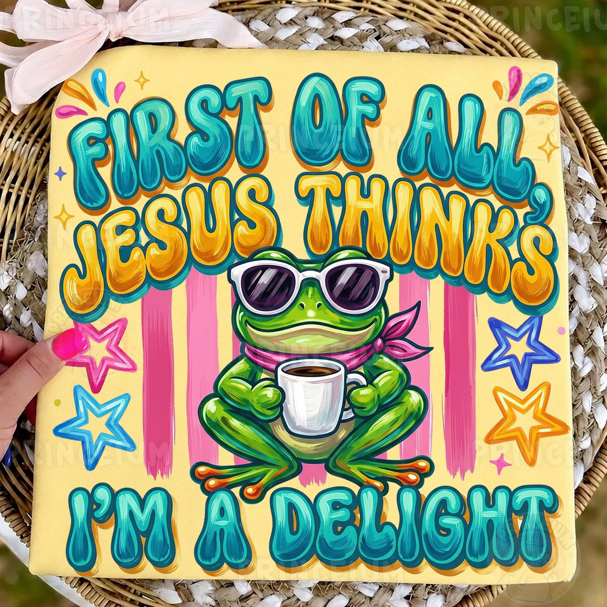 Jesus Thinks I'm a Delight Frog