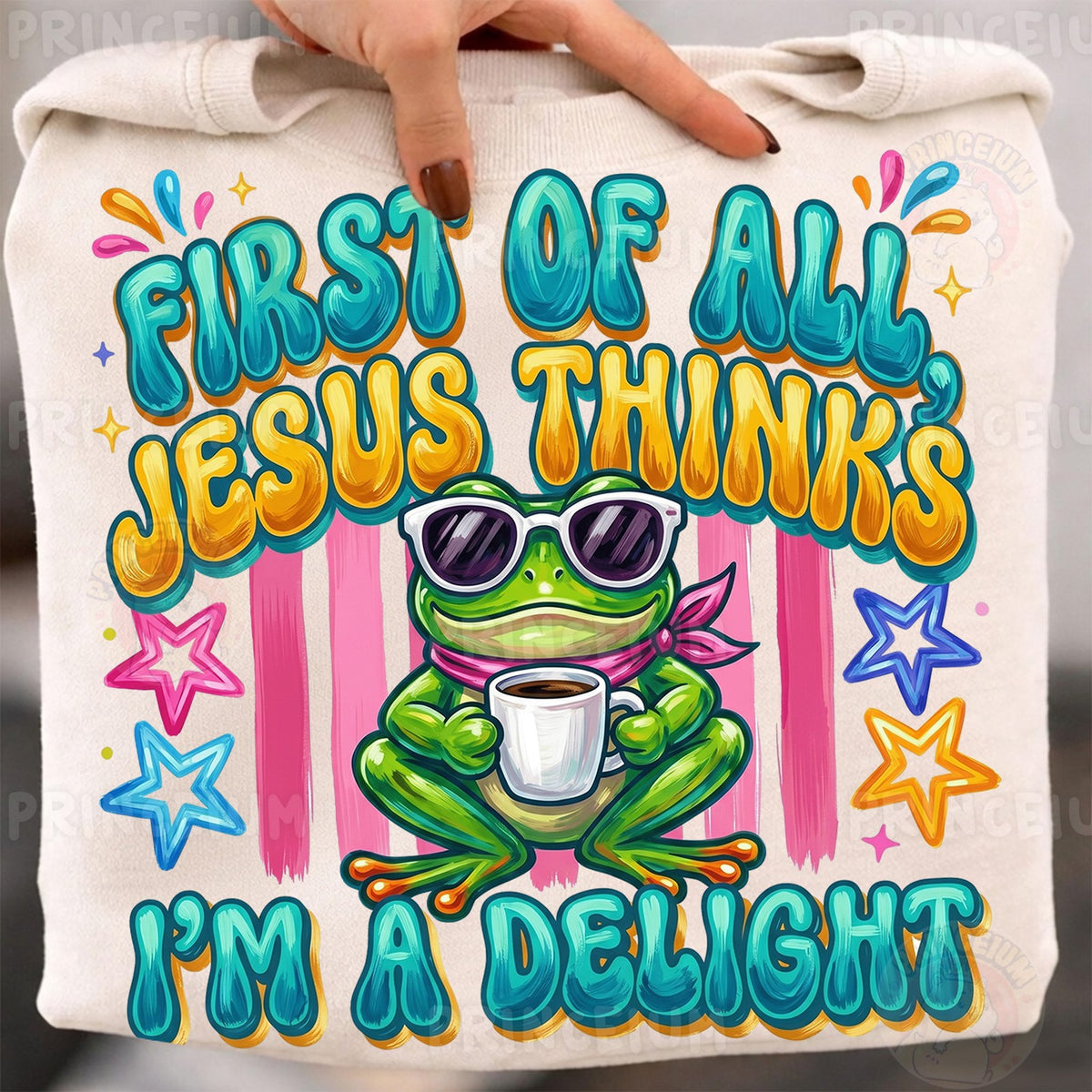 Jesus Thinks I'm a Delight Frog
