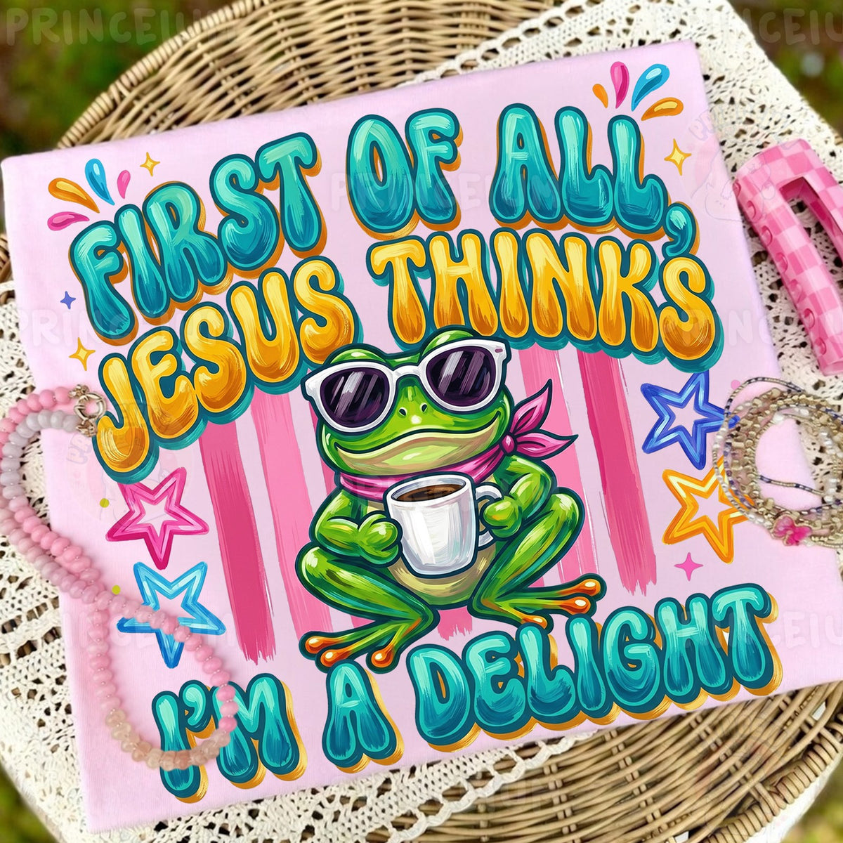 Jesus Thinks I'm a Delight Frog