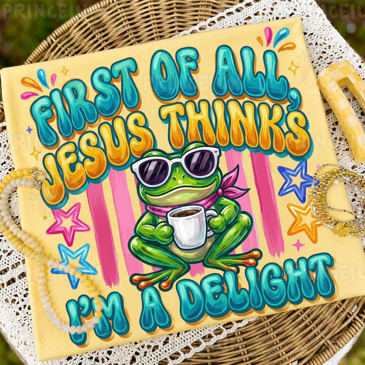 Jesus Thinks I'm a Delight Frog