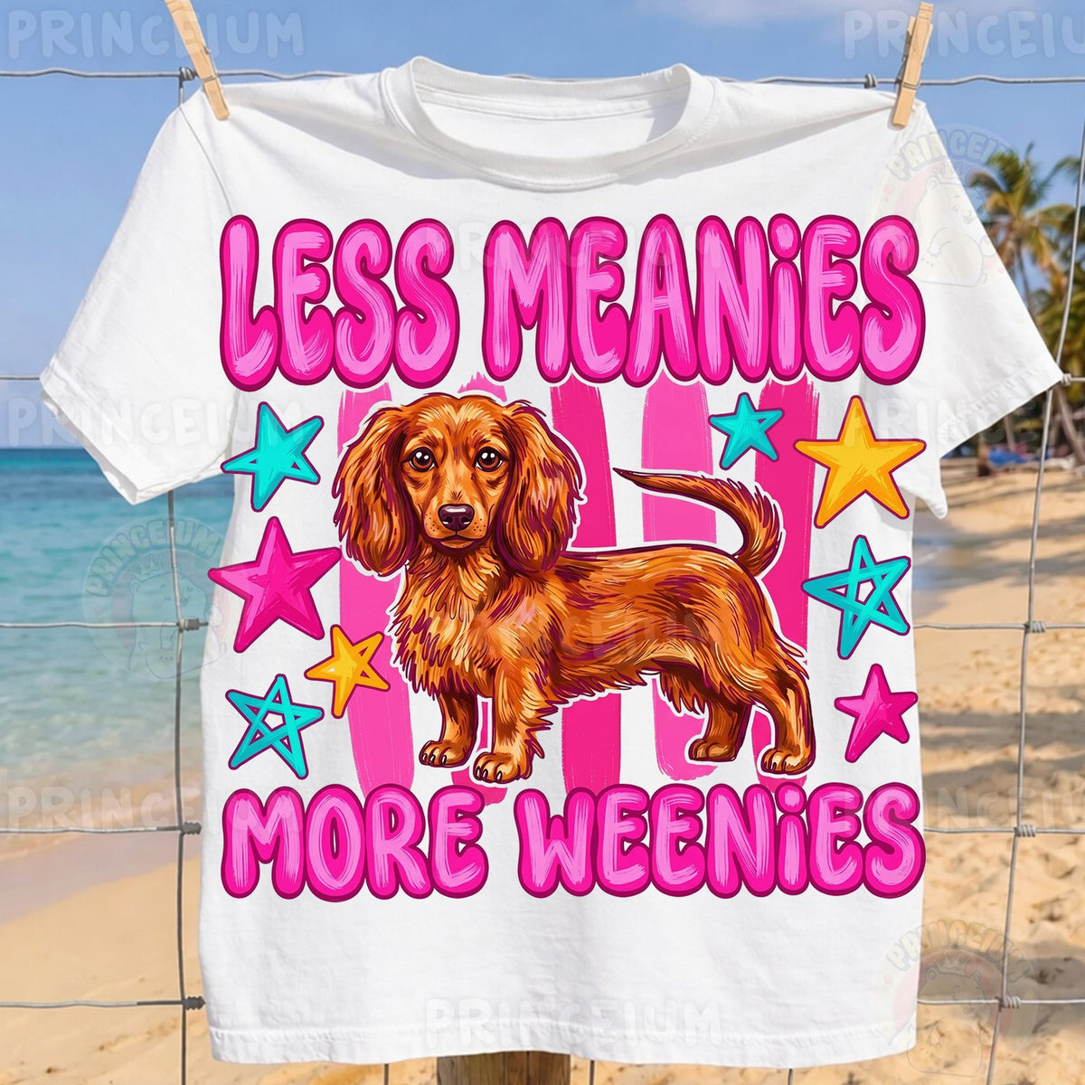 Less Meanies More Weenies Dachshund