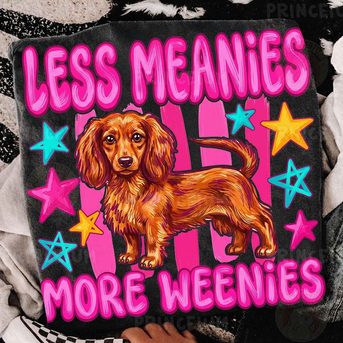 Less Meanies More Weenies Dachshund