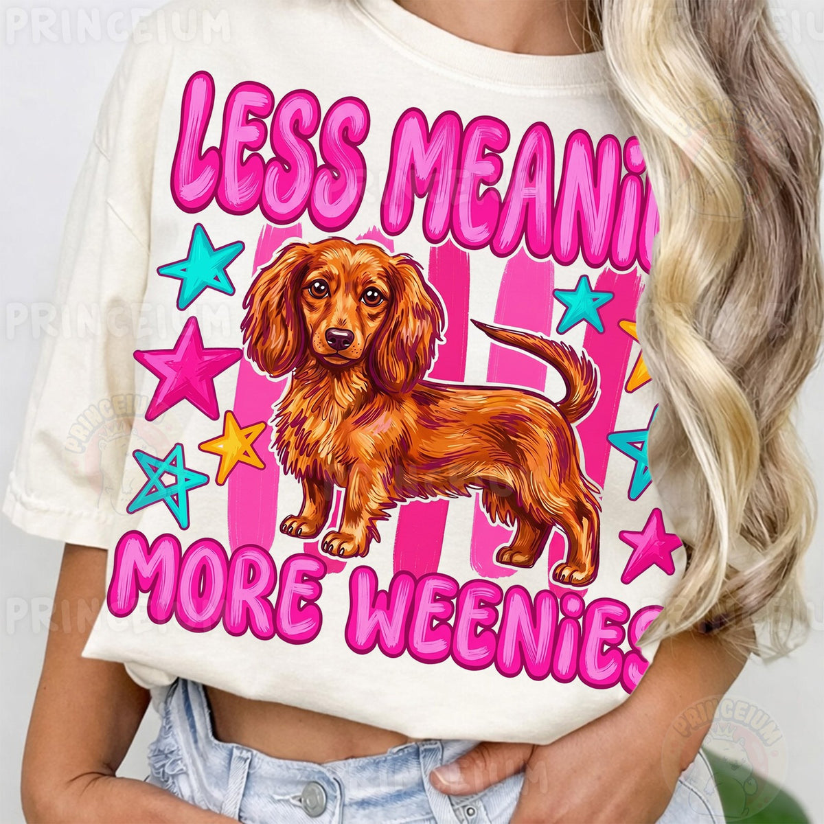 Less Meanies More Weenies Dachshund