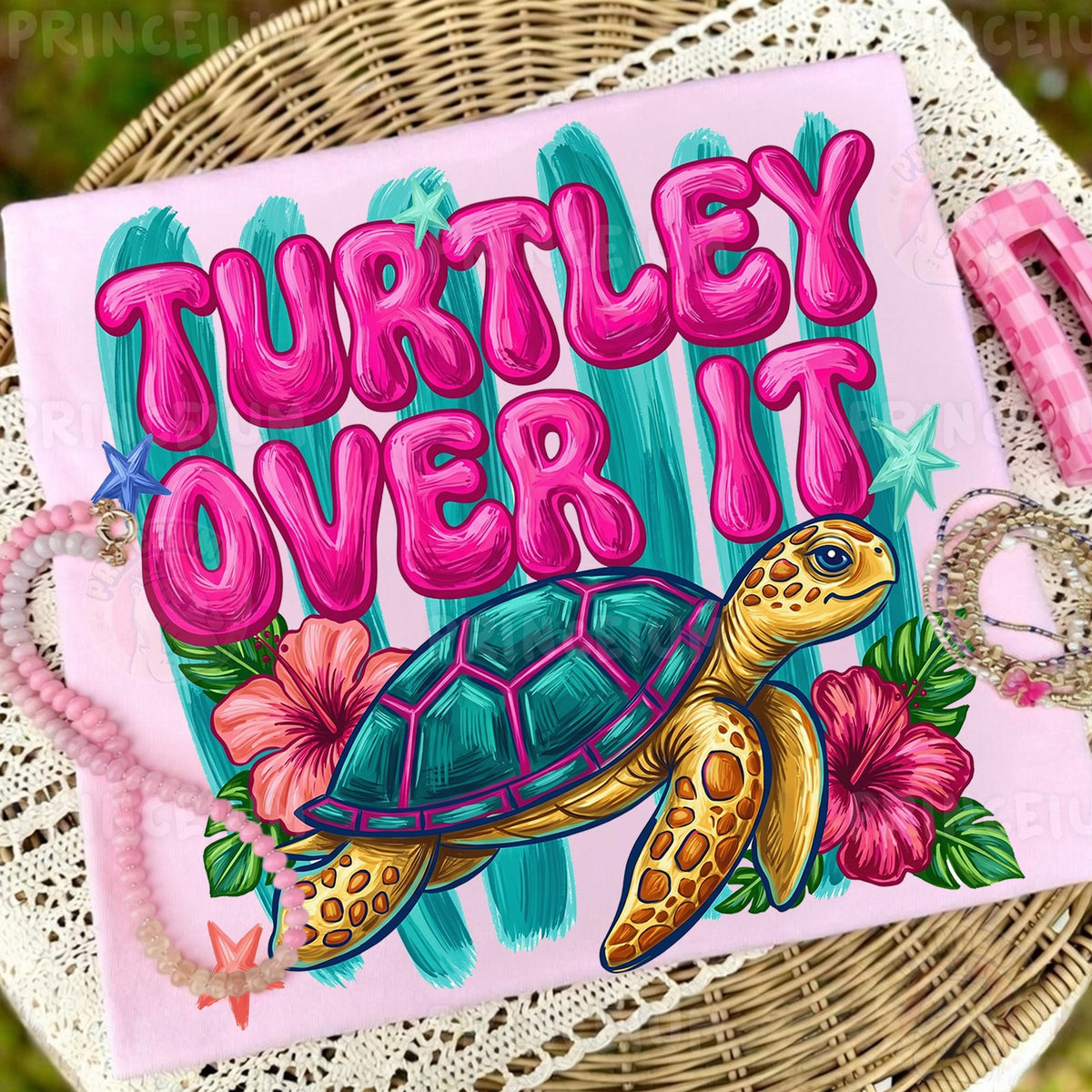 Turtley Over It Sea Turtle