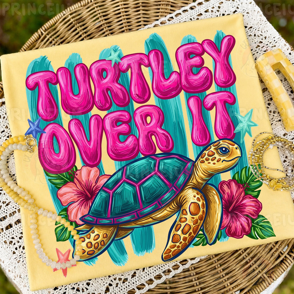 Turtley Over It Sea Turtle