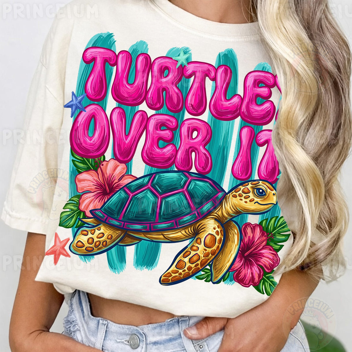 Turtley Over It Sea Turtle