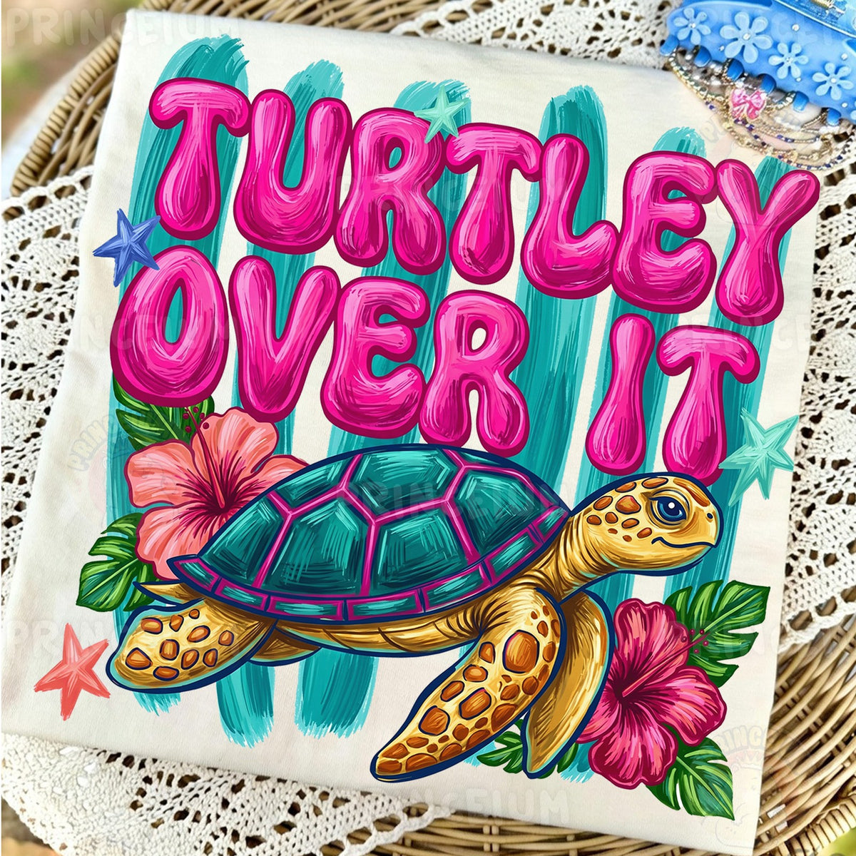 Turtley Over It Sea Turtle