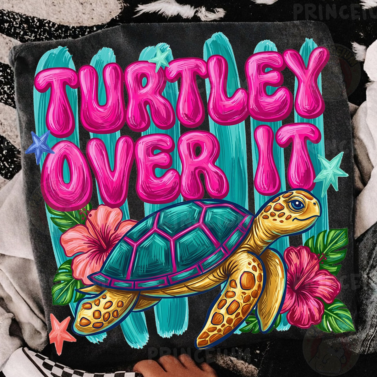 Turtley Over It Sea Turtle