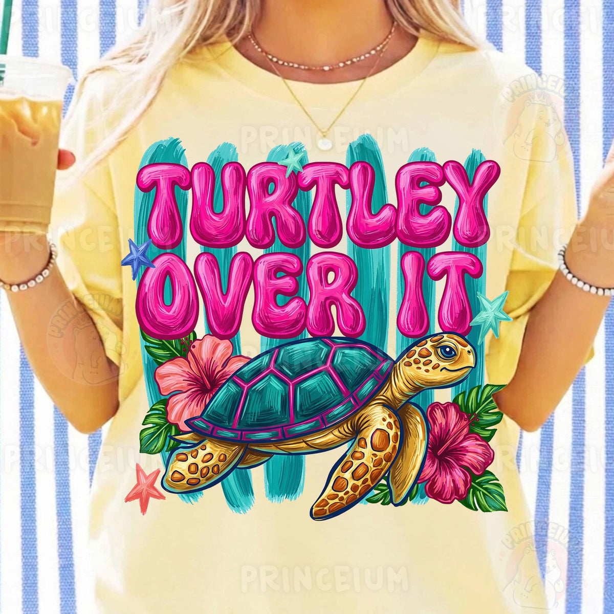 Turtley Over It Sea Turtle
