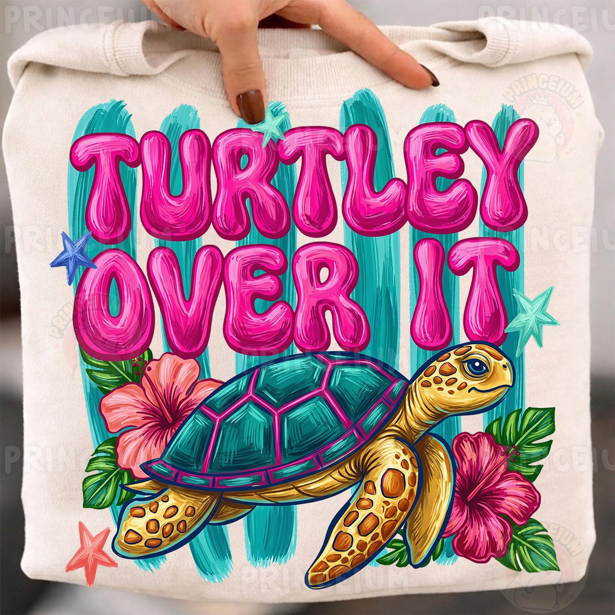 Turtley Over It Sea Turtle