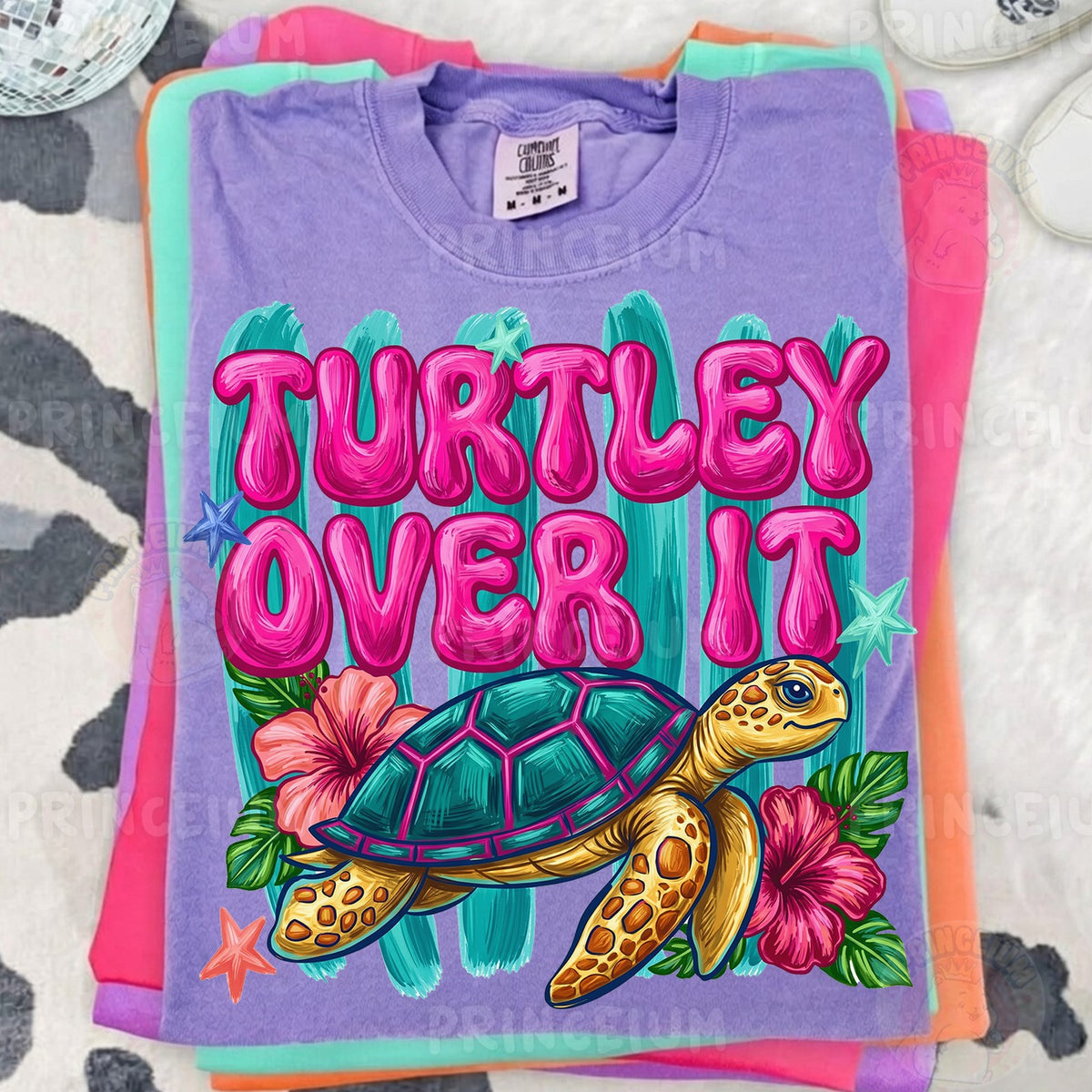 Turtley Over It Sea Turtle