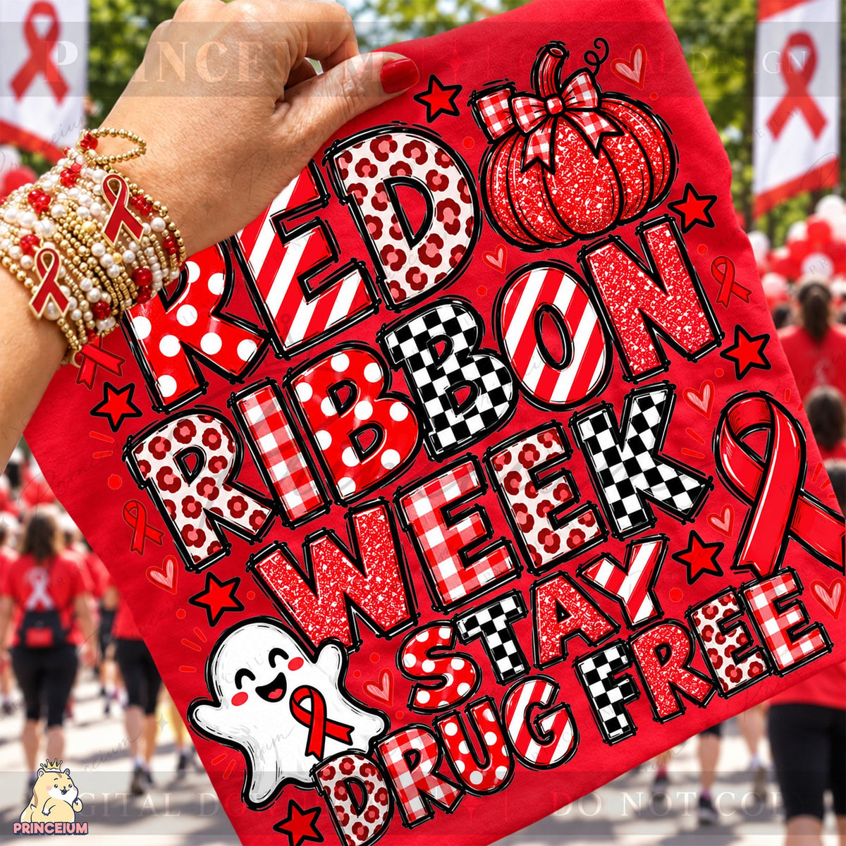 Red Ribbon Week Stay Drug Free