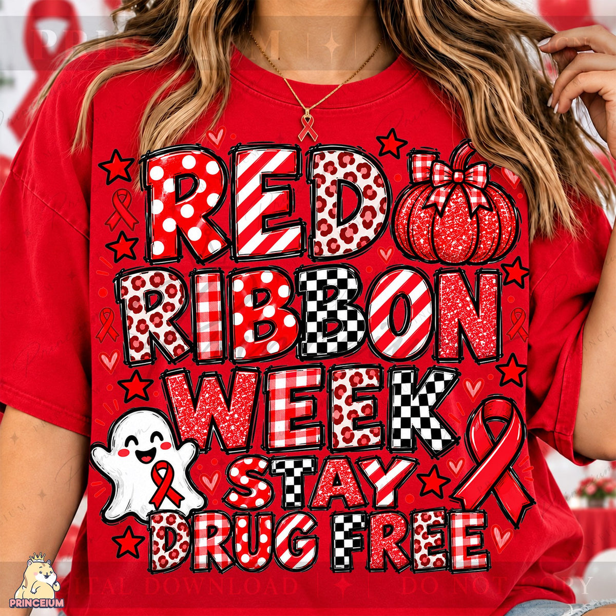 Red Ribbon Week Stay Drug Free