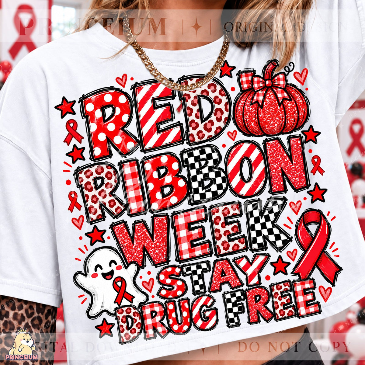 Red Ribbon Week Stay Drug Free