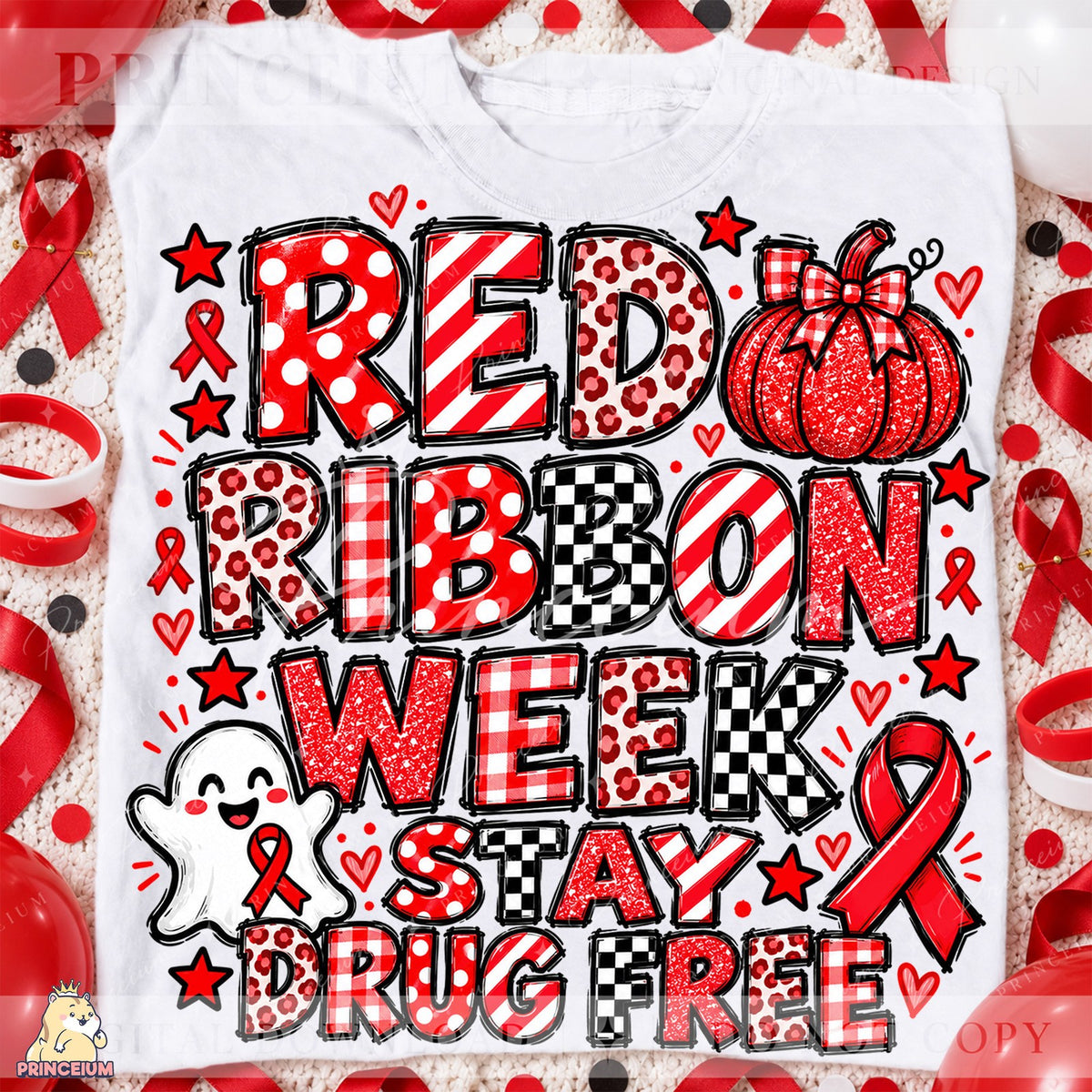 Red Ribbon Week Stay Drug Free