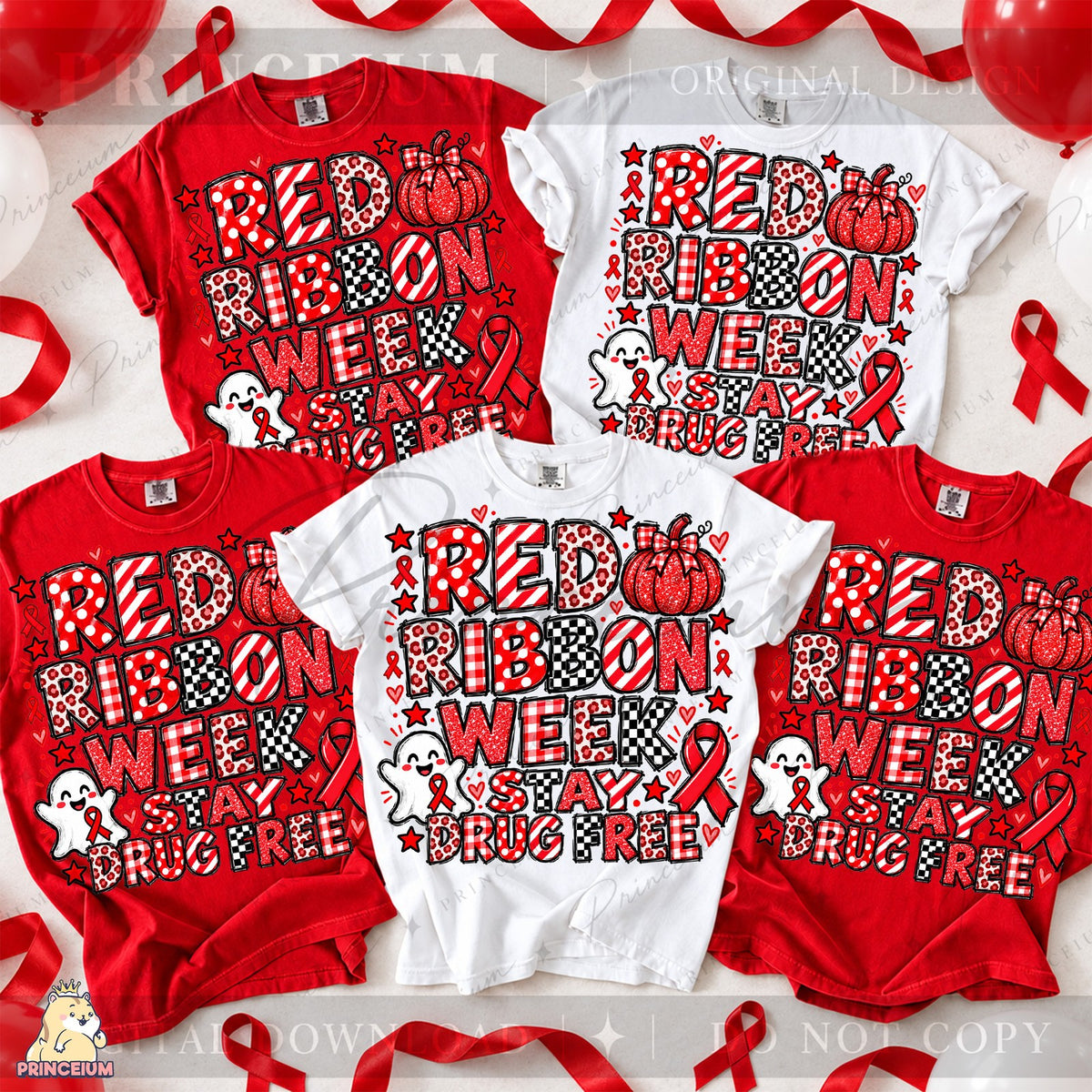 Red Ribbon Week Stay Drug Free