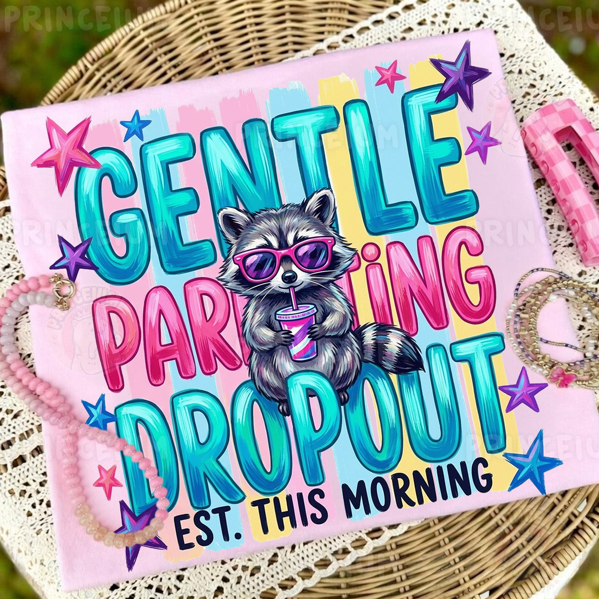 Gentle Parenting Dropout Raccoon