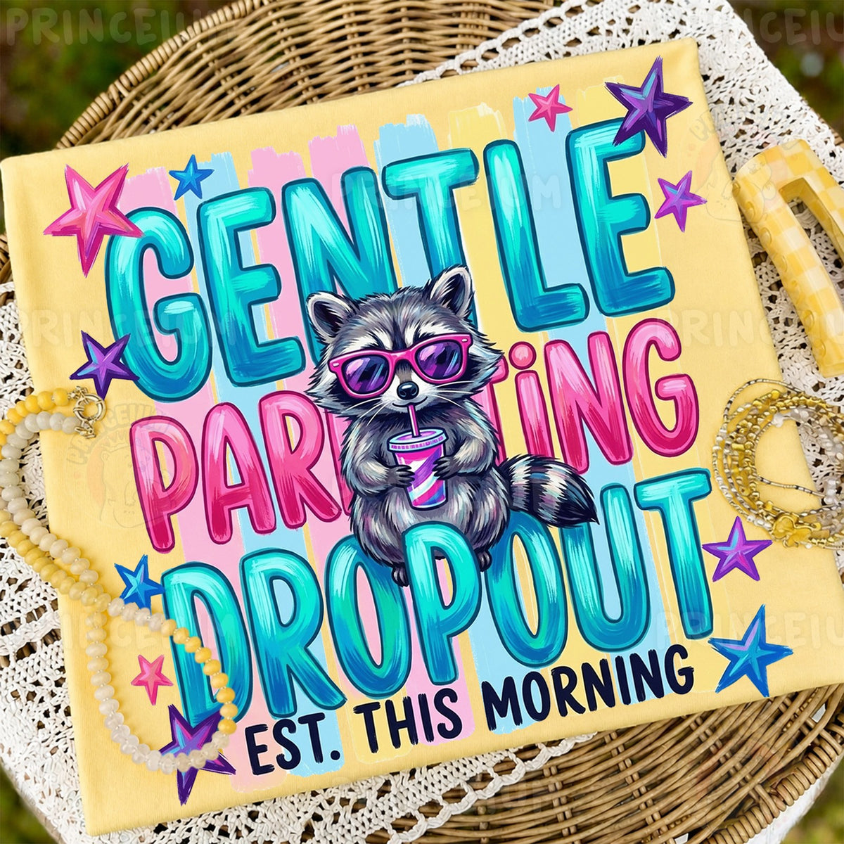 Gentle Parenting Dropout Raccoon