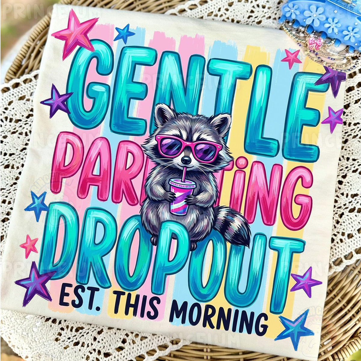 Gentle Parenting Dropout Raccoon