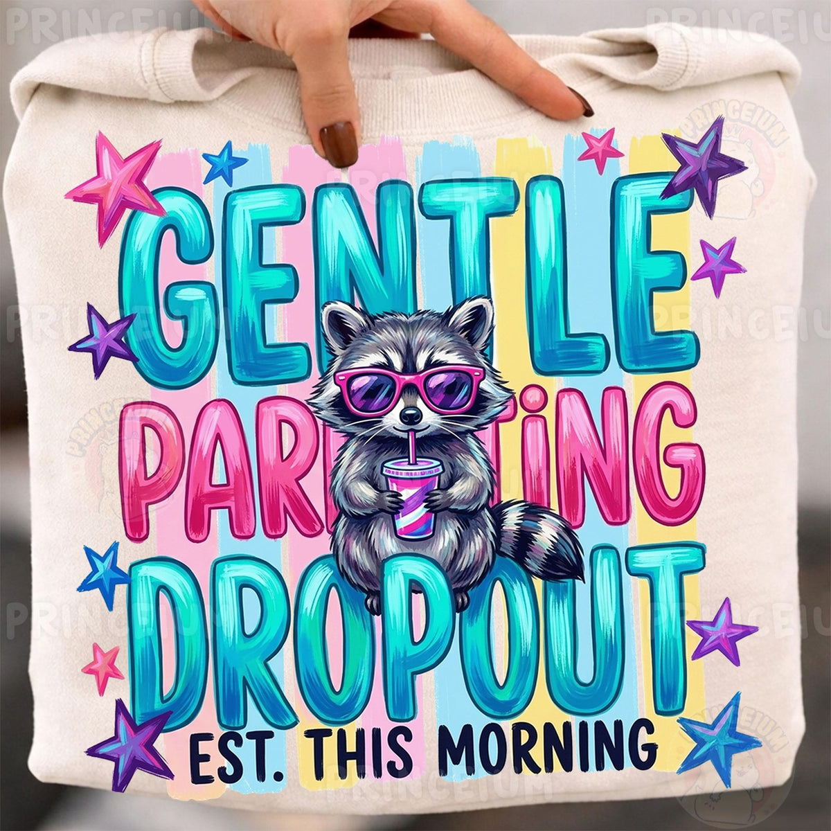 Gentle Parenting Dropout Raccoon