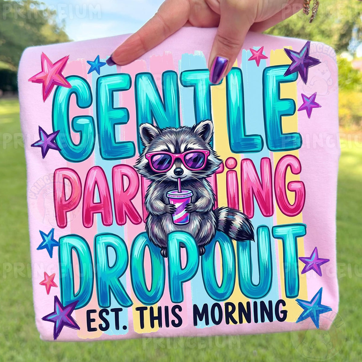 Gentle Parenting Dropout Raccoon