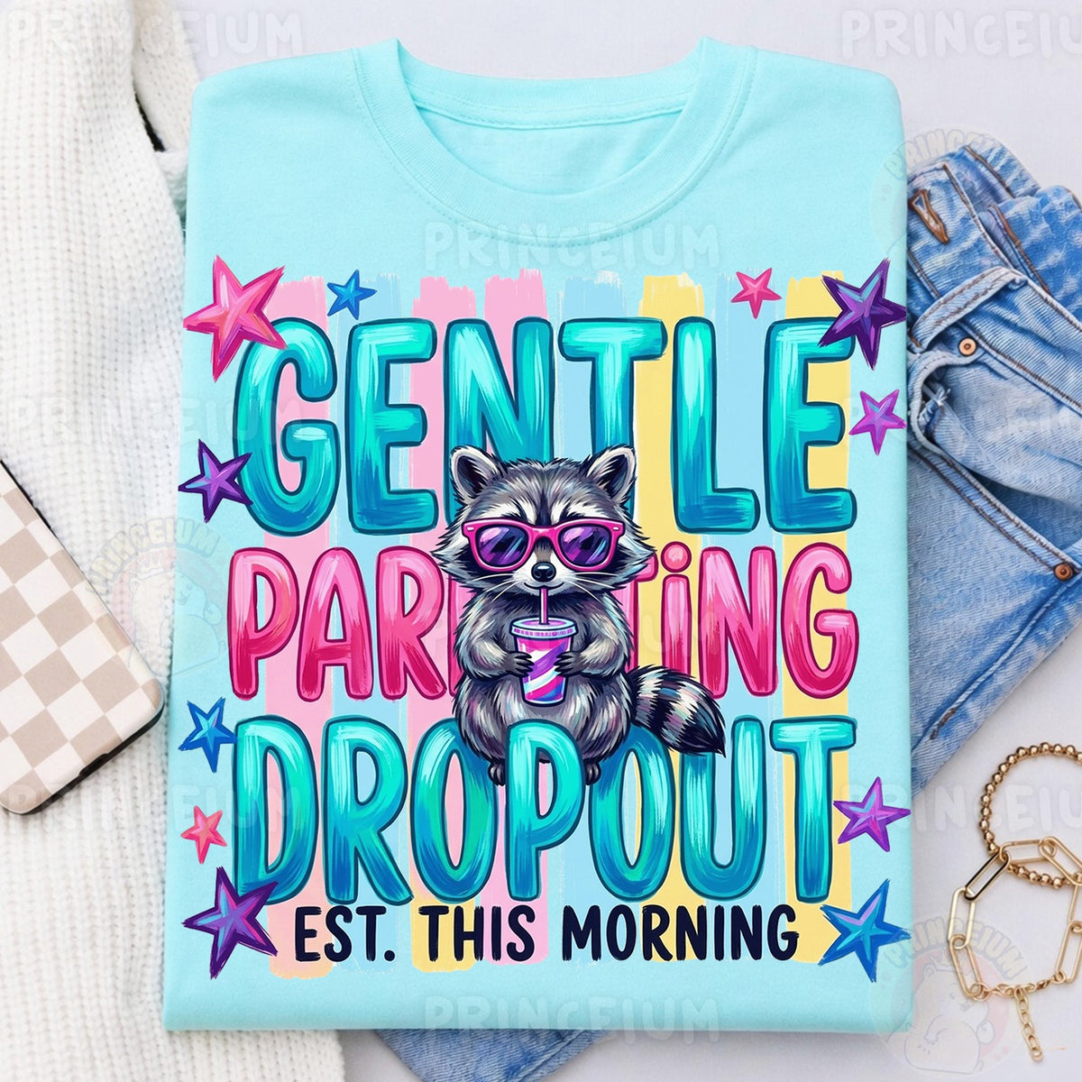 Gentle Parenting Dropout Raccoon