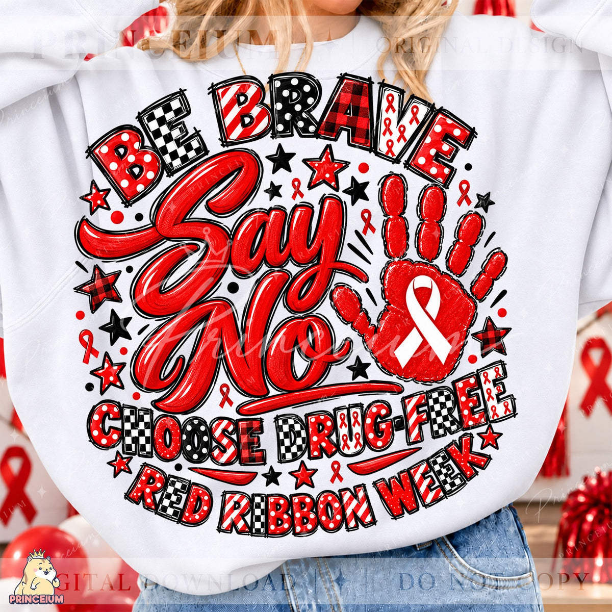 Be Brave Say No Red Ribbon Week