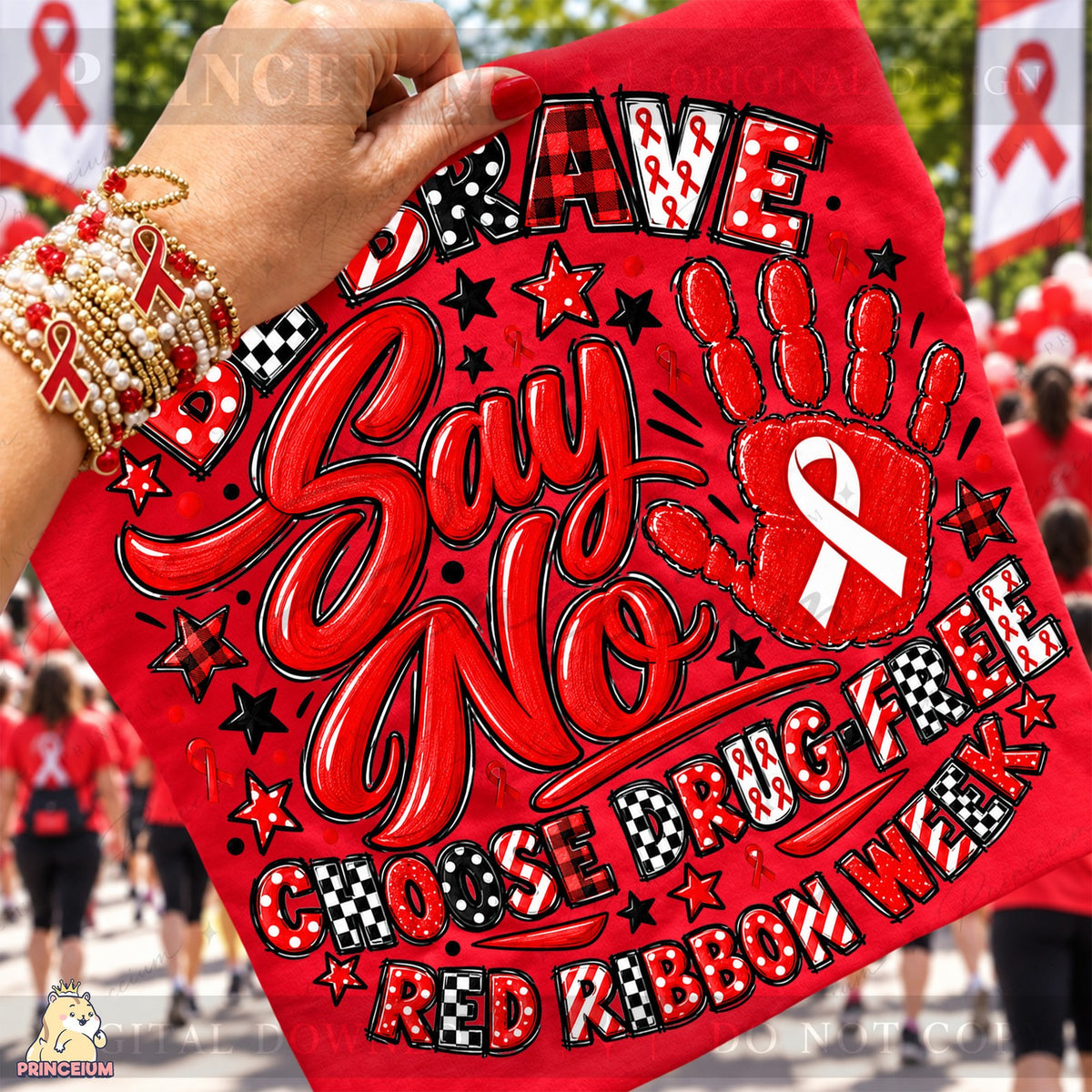 Be Brave Say No Red Ribbon Week