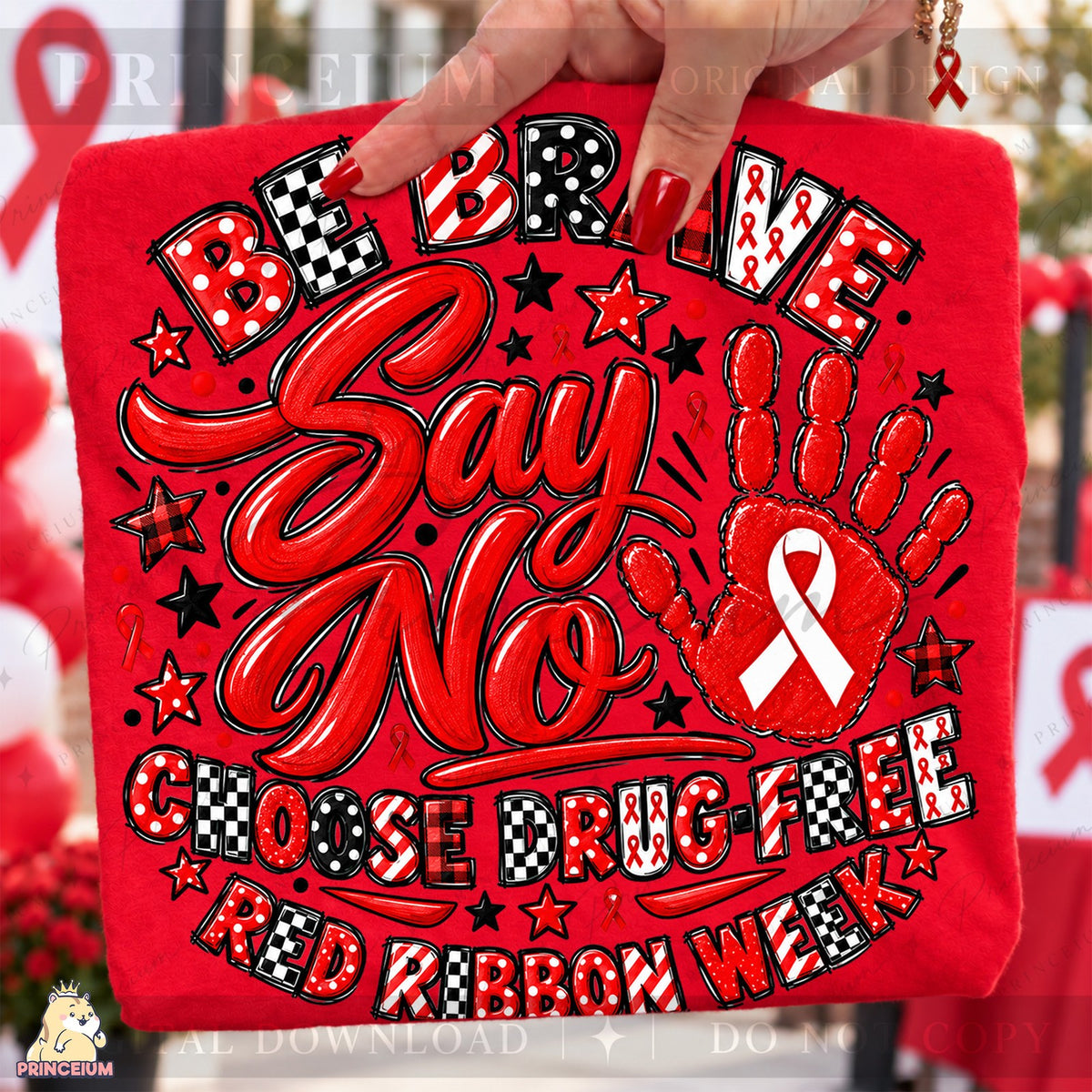 Be Brave Say No Red Ribbon Week