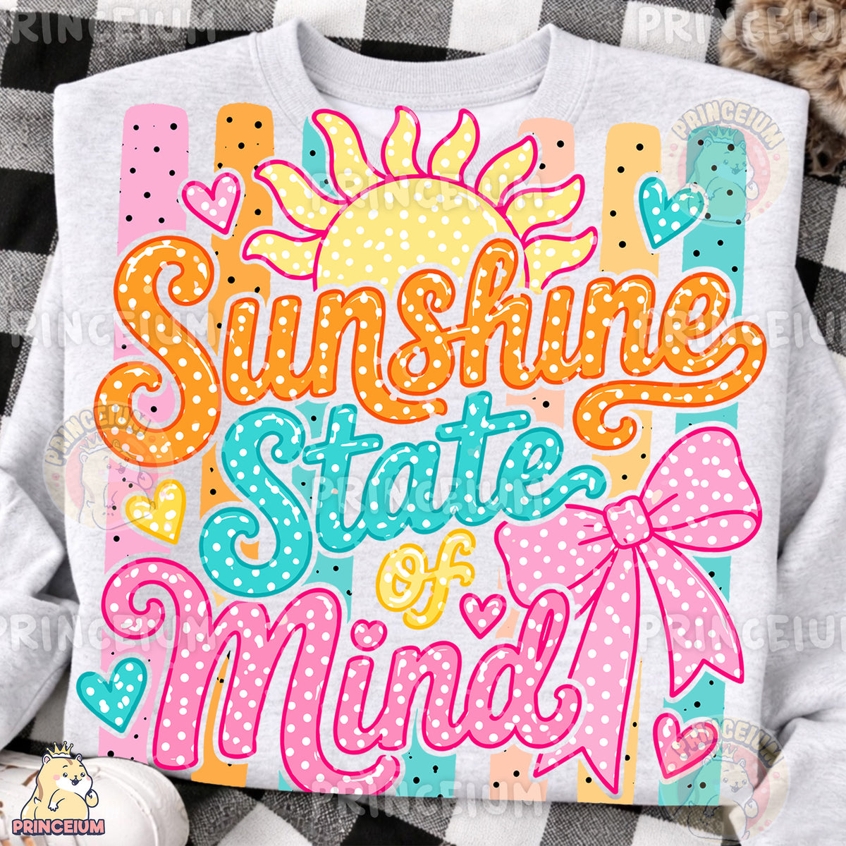 Sunshine State of Mind Sublimation Design PNG  Summer Sun Digital Download NEW26