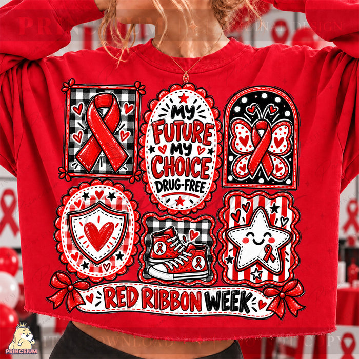 My Future My Choice Red Ribbon