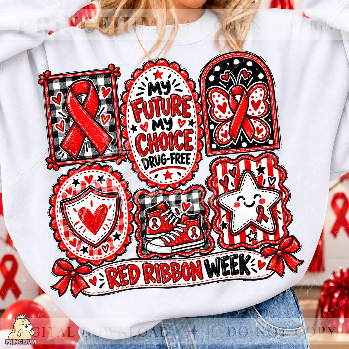 My Future My Choice Red Ribbon