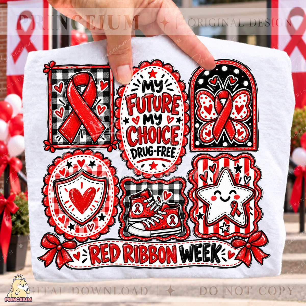 My Future My Choice Red Ribbon