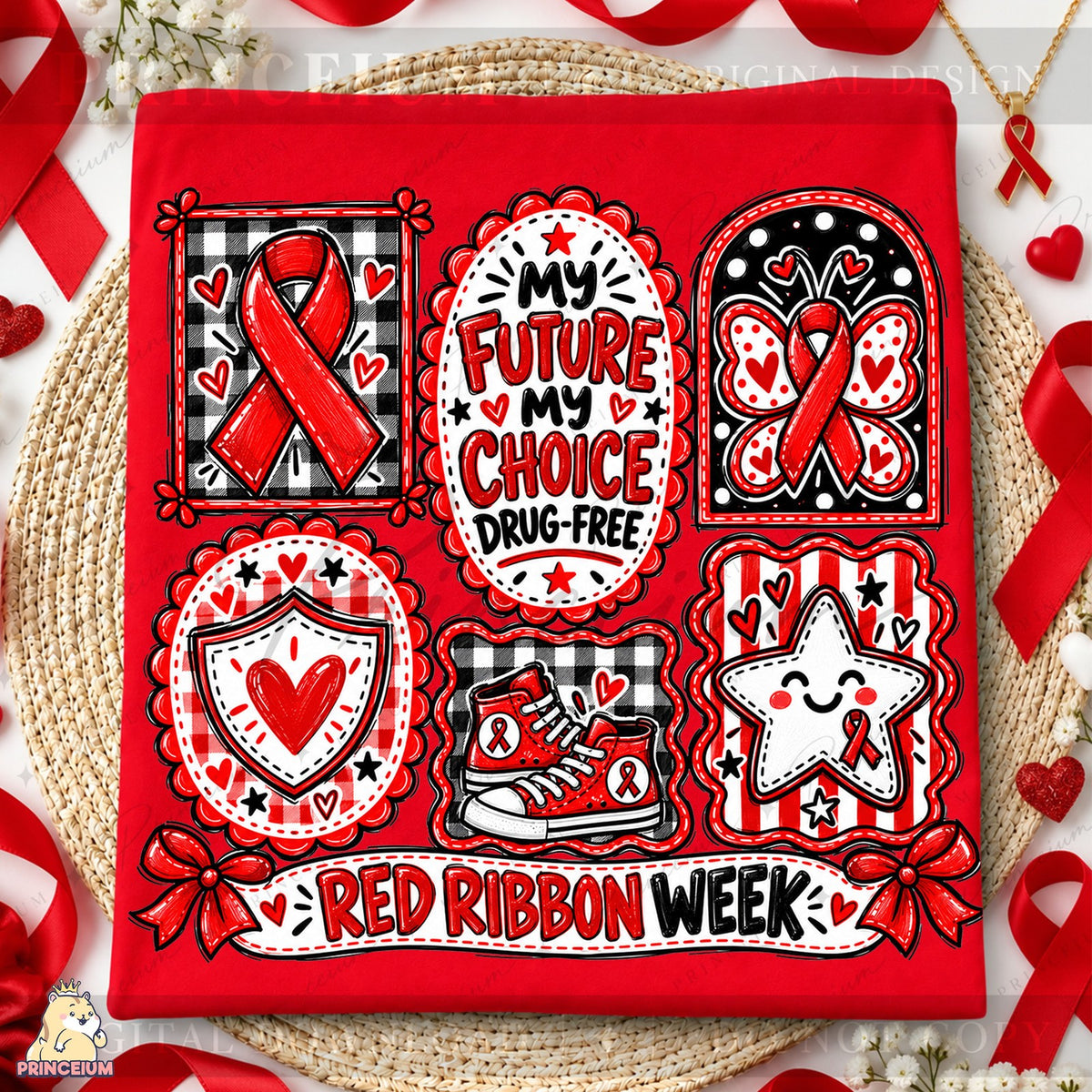 My Future My Choice Red Ribbon